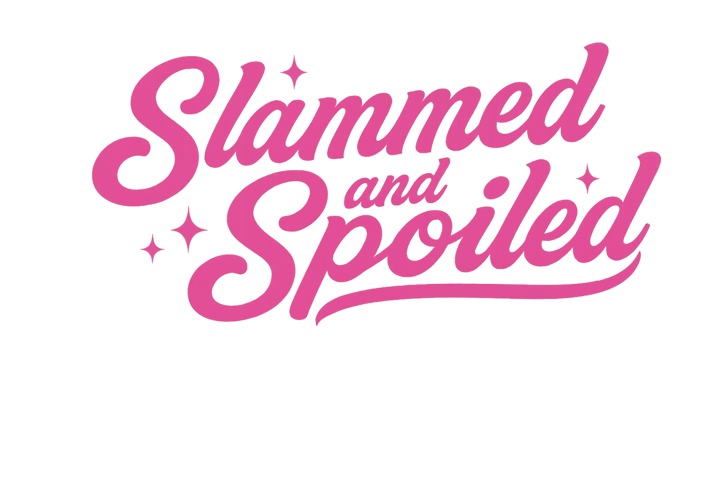 12X24 Slammed & Spoiled XL Banner Decal – White Windshield Car Sticker